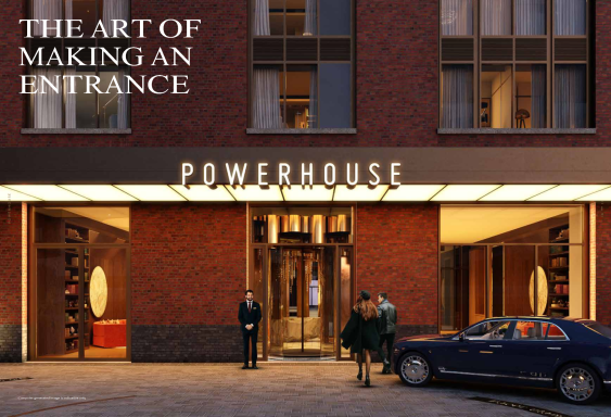 Powerhouse -Chelsea Waterfront entrance