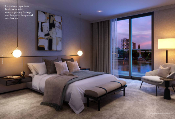 Powerhouse -Chelsea Waterfront bedroom